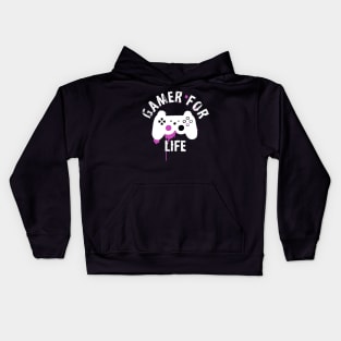 Gamer For Life Kids Hoodie